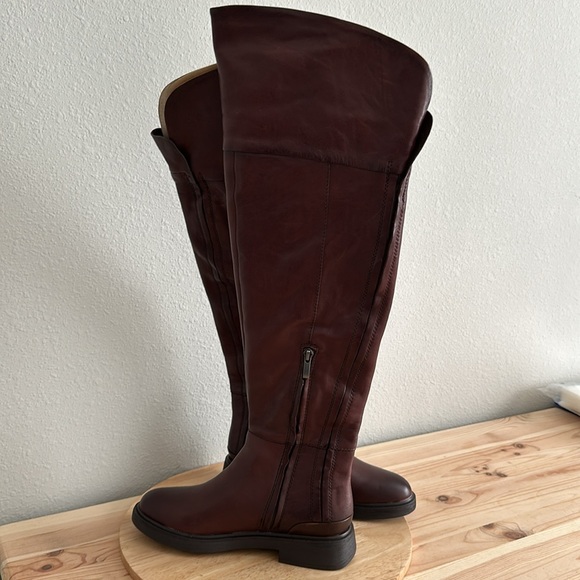 Franco Sarto Medium Calf Leather Tall Shaft Boot - Battina - Picture 6 of 10